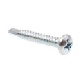 Prime-Line Sheet Metal Screw Self-Dril Pan Phil #12 X 1-1/2in Zinc Plated Case Hard 25PK 9030302